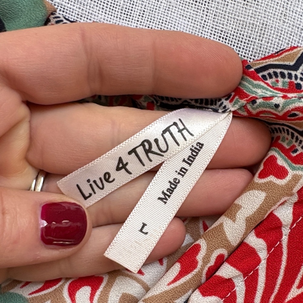 Live 4 Truth Multicolor Mandala Handkerchief Tank Top - Picture 4 of 13